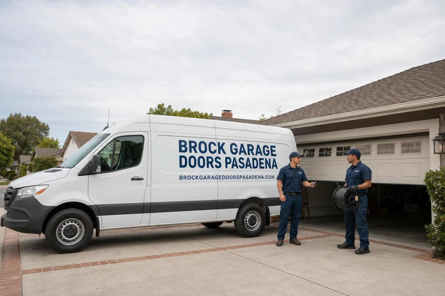 Brock Garage Doors Pasadena garage door team